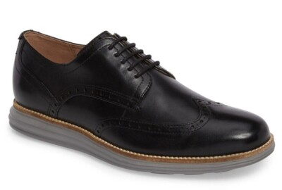 Grand Wingtip Oxford Mens Leather Shoes 